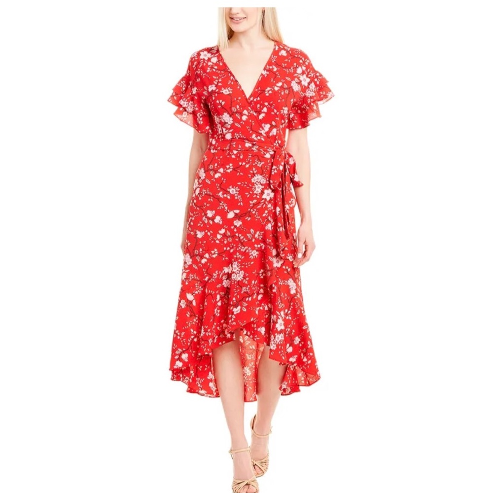 Max studio floral wrap dress - Picture 4 of 5